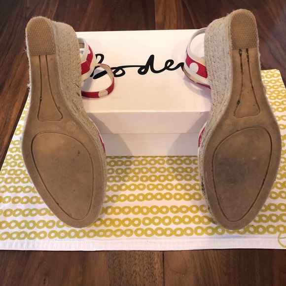 Boden Contrast Trim Espadrilles. Size 9.5 - Picture 2 of 3